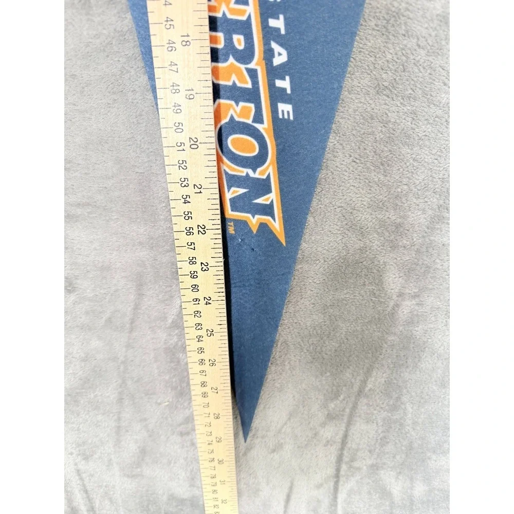 Cal State Fullerton Titans Pennant College University Blue Orange Wall Decor
